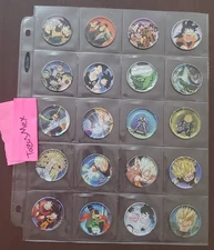 60/60 Tazos METALIX Dragon Ball Z (2003) Mexico