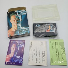 Terminator 2 Famicom Game w/ Manual & Inserts - Pack-in Video