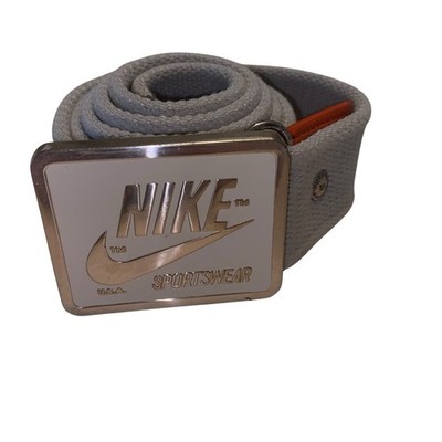 Vintage Nike Belt Brass Buckle Mens Large Orange Label  Rare Limited Release 44 