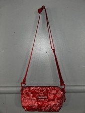 Supreme Paisley Puffer Bandana  Red Shoulder ...