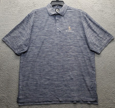 FootJoy Golf Performance Polo Shirt Men's XL Multi Space Dye Short Sleeve Slit