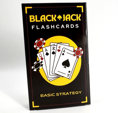 Blackjack Basic Strategy Flashcards for Beginners Casino Game Learning Cards NEW
