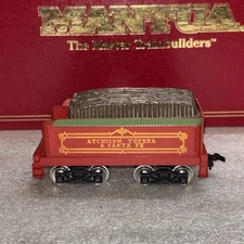 Tyco Mantua Santa Fe 4-6-0 HO Steam Locomotive Tender, All Steps & Coupler