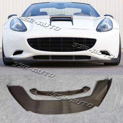 Real Carbon Fiber Front Bumper Splitter Lip For Ferrari California 2009-2014