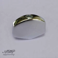 1 Schaller button for 3x3 machine head, metal small Chrome