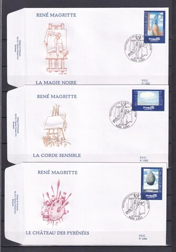 [LG79349] Belgium N°2745/2747FDC Art First Day Cover COB € 10,50 SUPERB