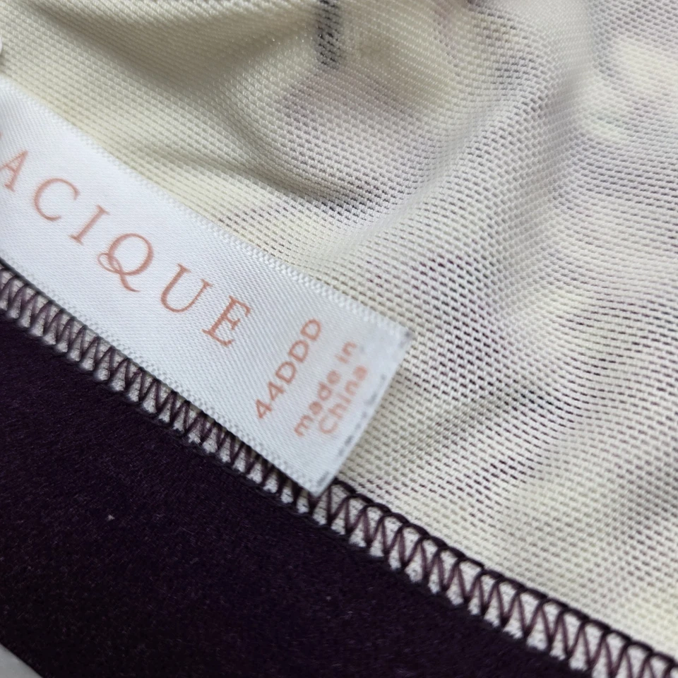 Sujetador Cacique Mujer 44DDD Marfil Floral Ligeramente Forrado FC Con Aros Lirio Foto 3 de 4