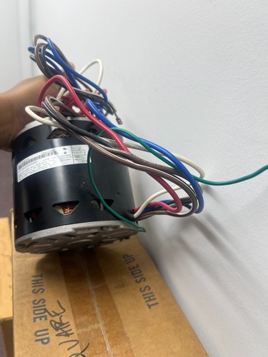 A.O. Smith F48L55A50 HVAC Blower Motor 1/2 HP 115V 1110 RPM 3-Speed CWLE S1-0242 - Picture 2 of 3