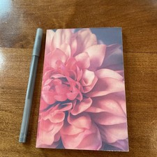 Mini Notebook 6x4 Rose Paperback Cover 120 Lined Pages Pocket Sized