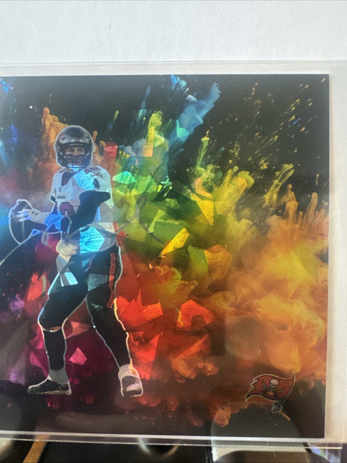 Custom Blast Tom Brady CB-15A Fac. AUTO GOAT Tampa Bay Buccaneers Patriots MVP view 3