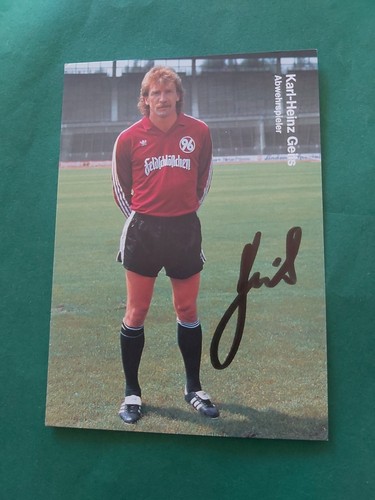 Hannover 96 , K. H. Geils , Autogrammkarte , Fussball
