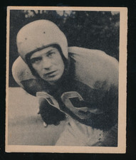 1948 Bowman Football #77 Paul Sarringhaus Rookie Card Detroit Lions VG-EX-EX
