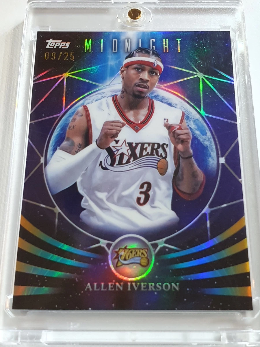 Allen Iverson Basketball Serial Numbered Sports Trading Cards