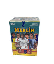 2022-23 Topps Merlin Chrome UEFA Club Competitions Soccer Blaster Box NEW