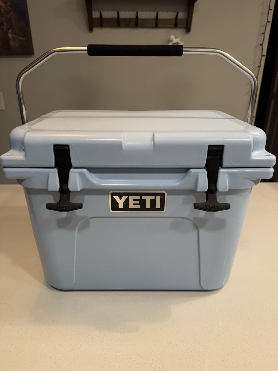 Gently Used Yeti Roadie 20 Ice Blue Limited Edition | eBay