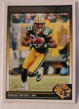 Trading Card Football NFL Donald Driver Green Bay Packers 2024 Panini Score
