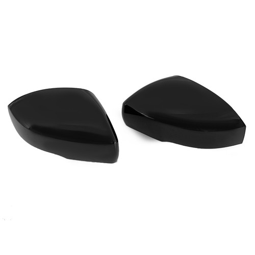 Pair Gloss Black Side Wing Mirror Cover Cap For Range Rover Sport L494 2014-2021 - Picture 9 of 10
