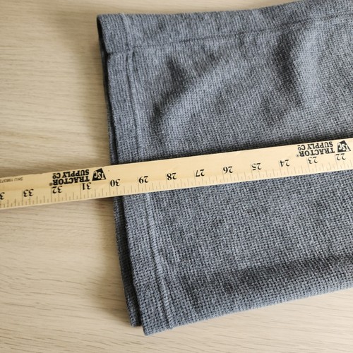 Y2K Old Navy Mens Gray Thermal Waffle Knit Long Sleeve Graphic T Shirt XL - Picture 11 of 13