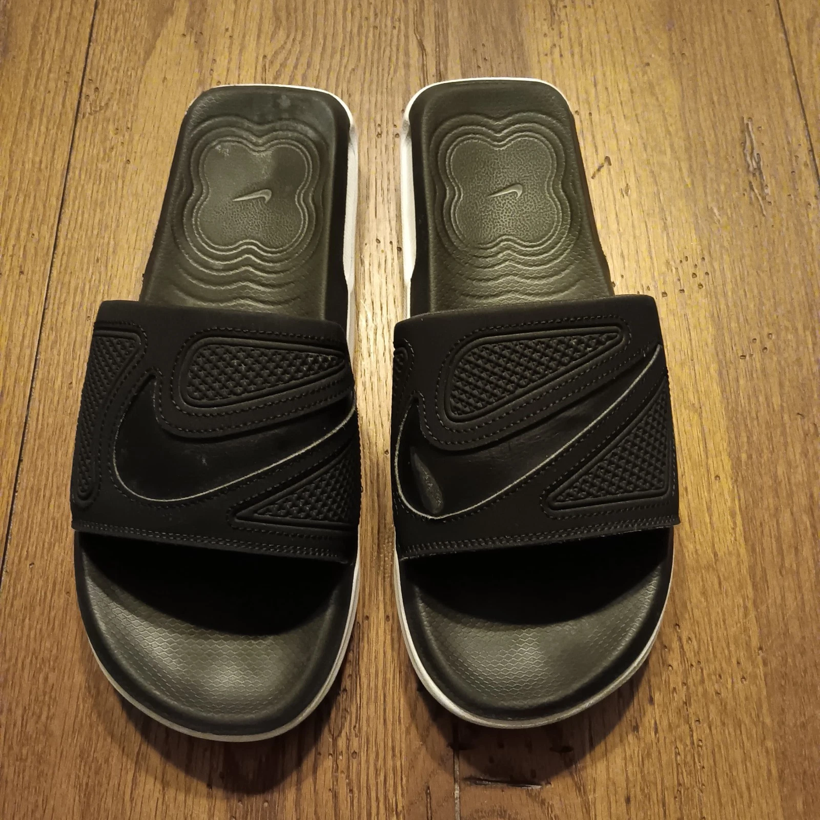 Nike Air Max Cirro DC1460 004 Slide nero bianco sandali slip on uomo taglia 8 US