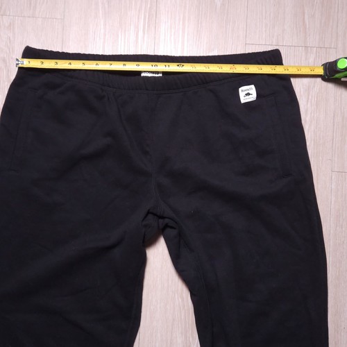 ROOTS Paddlecreek Sweatpants Men's Size XL Black Drawstring Logo Joggers Casual - Picture 6 of 13