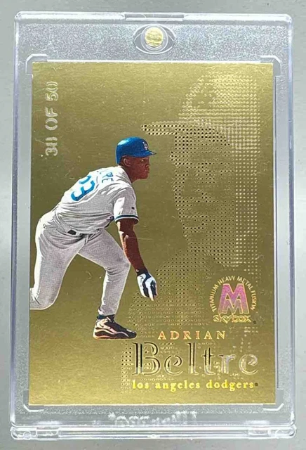 Adrian Beltre 1999 Skybox Molten Metal #16F Titanium Fusion Rookie RC /50