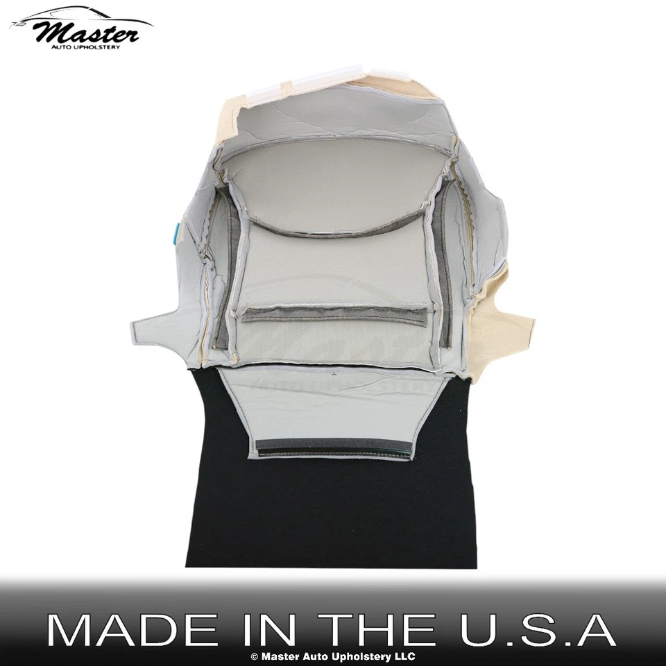 2016-2023 para Mazda CX9 Touring couro perfeito. Capa de assento inferior para passageiros areia - Imagem 4 de 4