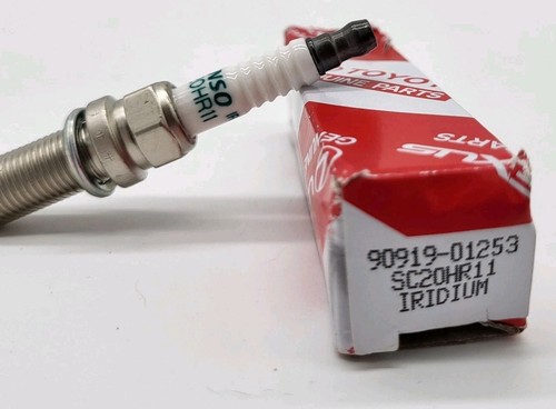 Bujía de iridio genuina OEM 90919-01253 SC20HR11 DENSO para TOYOTA SCION LEXUS - Imagen 6 de 6