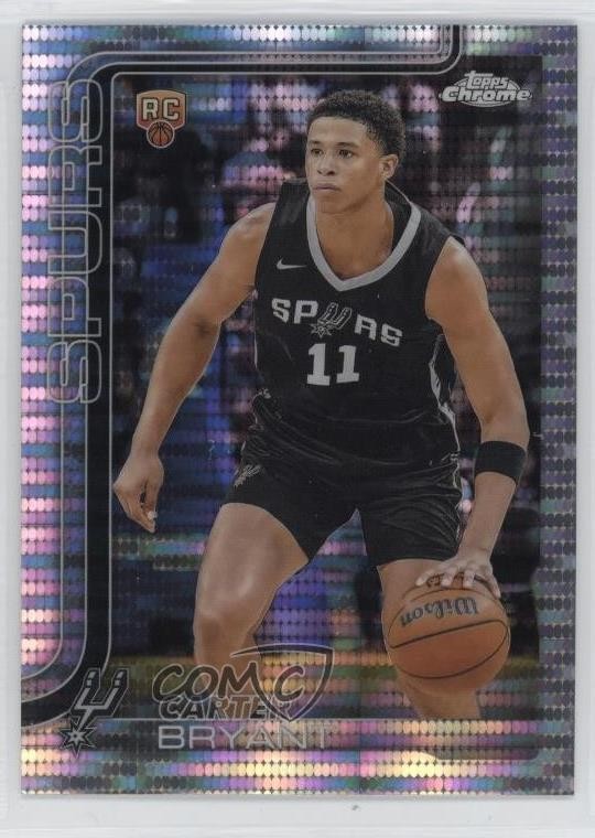 2025-26 Topps Chrome Pulsar Refractor Carter Bryant #264 Rookie RC 0kk8