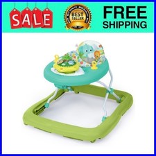 Bright Starts Wanderlights 2-in-1 Baby Walker Blue Green Fast Ship USA