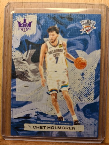 Chet Holmgren #14 #14/49 2023-24 Panini Court Kings Blue Thunder J0124A