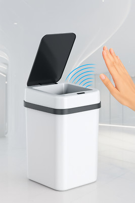 Mülleimer Dose 13L Smart Automatik Sensor Abfalleimer Bad Küche Büro