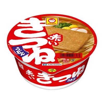 Maru-chan Red Akai Kitsune Udon Cup Noodles (East) 96g x 12 pieces