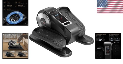Innovative Under-Desk Elliptical - 12 Mode Mini Exerciser for All Fitness Levels - Picture 2 of 9