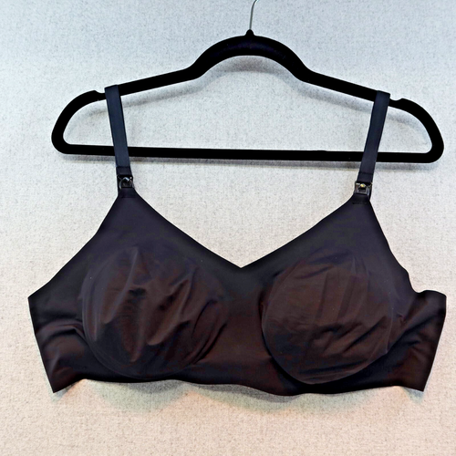 KNIX Leakproof Nursing Bra  Removable pads Size 7 Black 36DD, 38DD, 36E - Picture 1 of 8