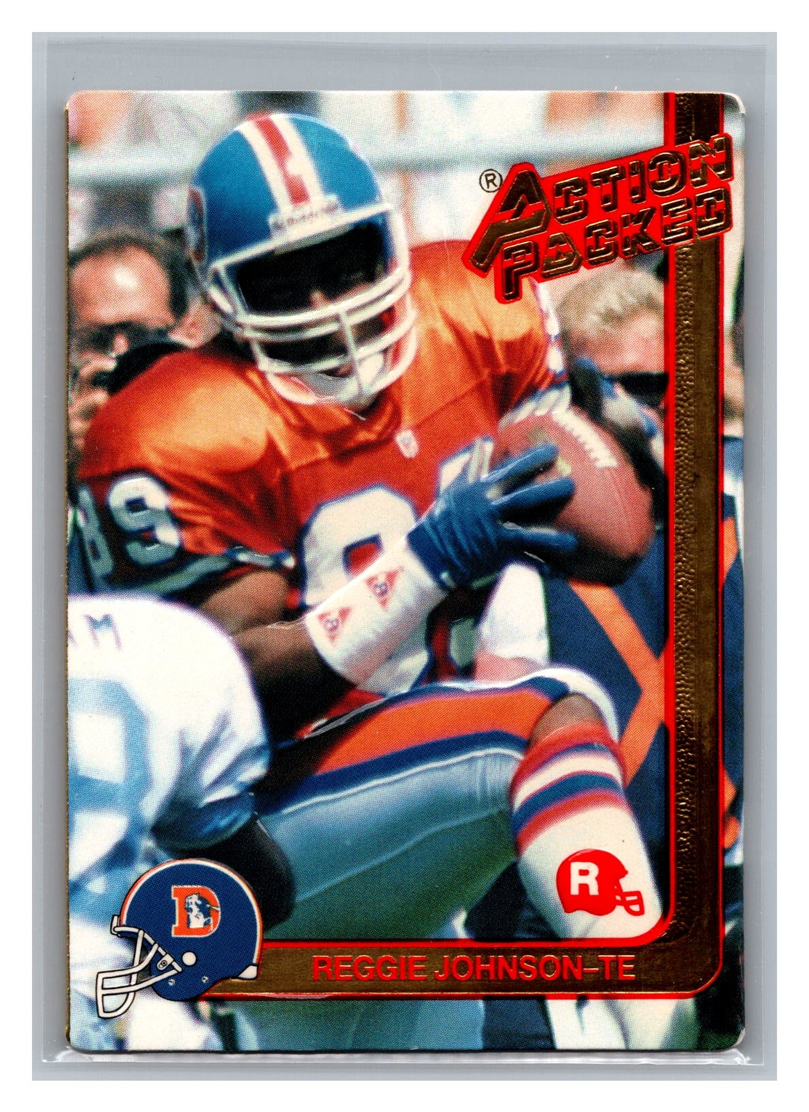 1991 Action Packed Rookie/Update Reggie Johnson #68 Rookie
