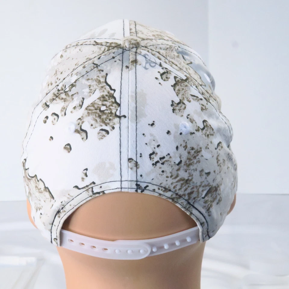 Cabelas Invierno Nieve Camuflaje Snapback Sombrero Gorra Bajo Tiendas Profesionales Caza Pesca Bordado Foto 4 de 4