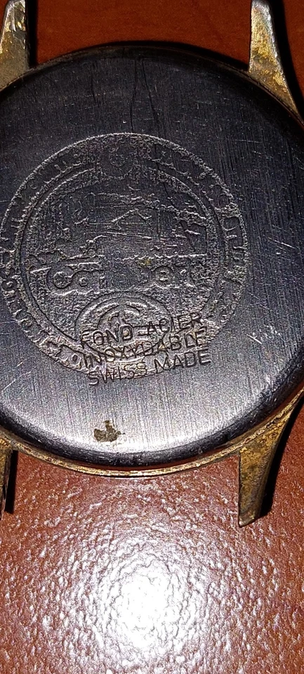 Reloj suizo mecánico vintage Cortebert para hombre Foto 4 de 4