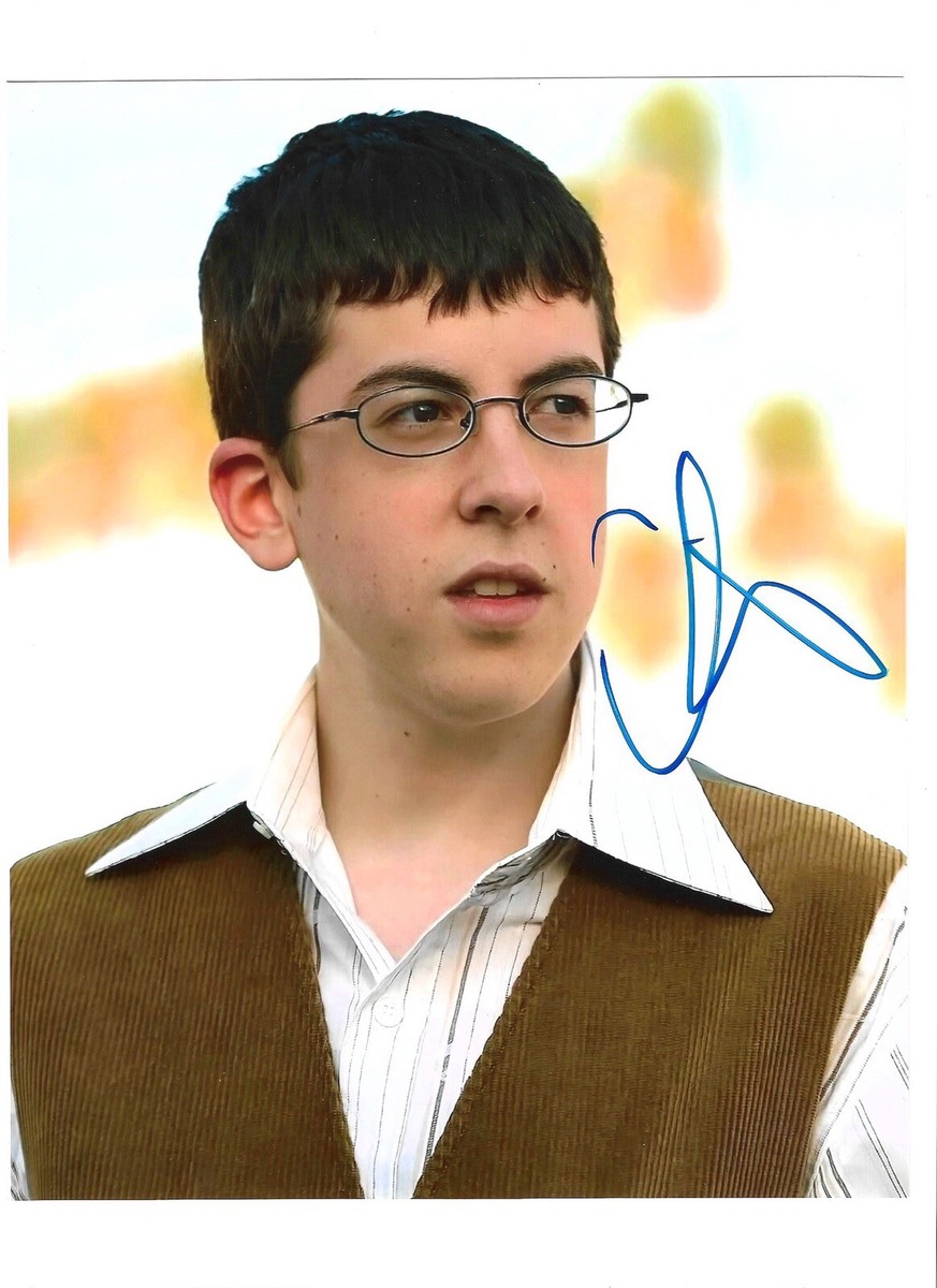 Christopher Mintz Plasse signed autographed Mclovin 8x10 photo Superbad GTP