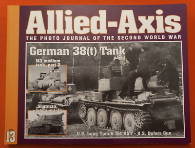 Allied-Axis issue 13 The Photo Journal, GERMAN 38(t) TANK