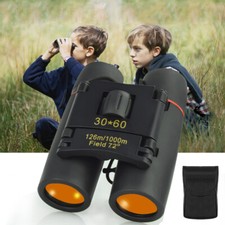 30 X 60 Mini Binoculars Compact 15X Zoom Day Vision Clear Image,Pouch,Waterproof