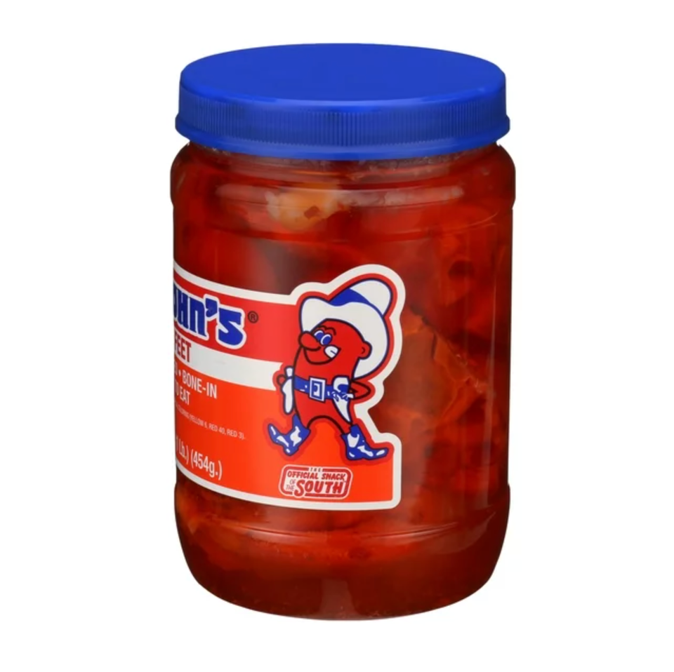 Big John's Pickled Pigs Feet Cooked Cure BoneIn Ready to Eat 16 oz Jars 1 lb eBay