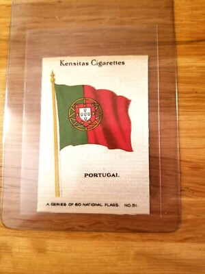 kensitas cigarettes silk flags KENSITAS CIGARETTES SILK FLAG 2 1/8