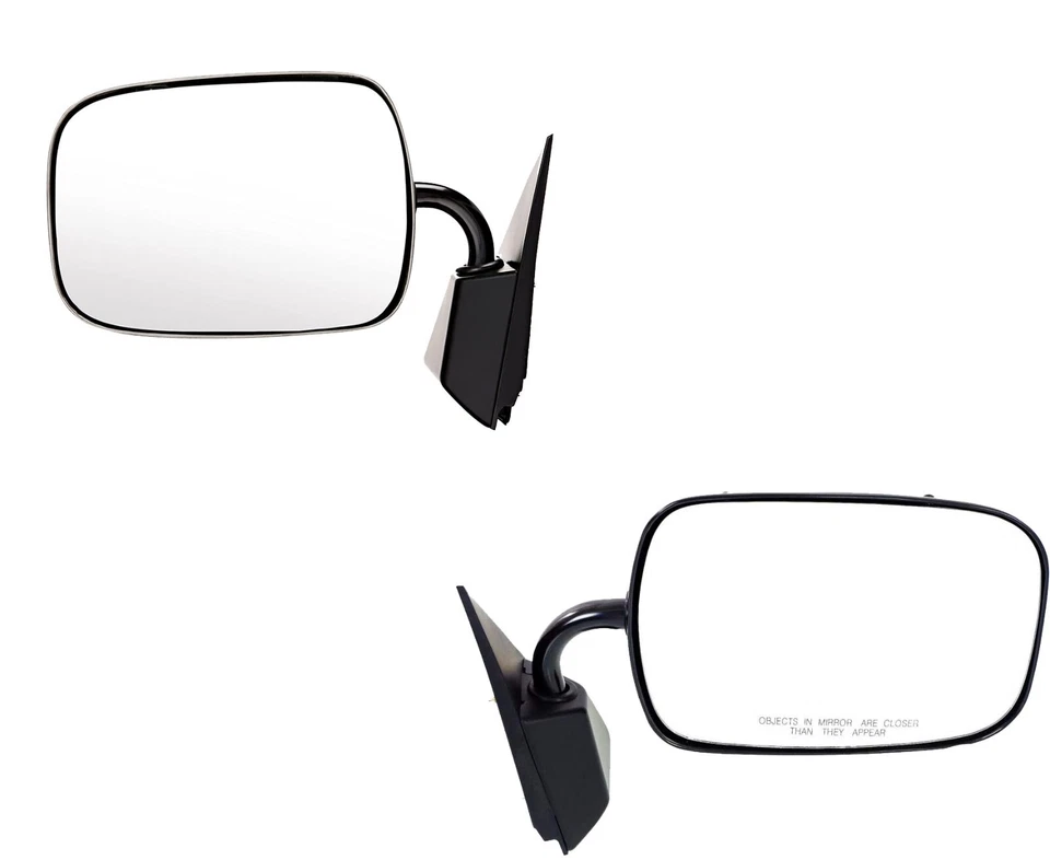 Mirrors For Chevy GMC Truck 1988-1998 Blazer 1992-1994 Black Manual Pair Foto 2 de 4