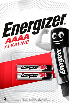 Energizer AAAA Batterie 2er Blister Piccolo 1,5V MN2500 Alkaline LR61