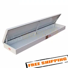 RKI TC10814 White Steel TC-Series Single Lid Top Compartment Box