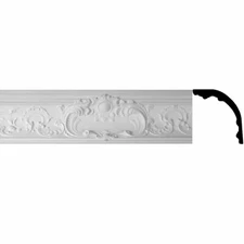 Cornice White Urethane  78 1/8" L  Sidartha Ornate | Renovator's Supply