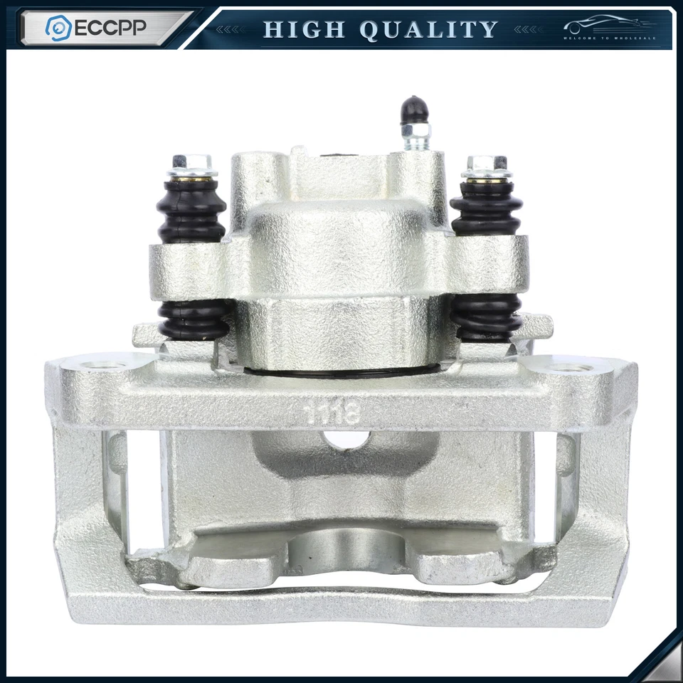 Rear Brake Calipers Brake Rotors Brake Pads Set 8Pcs For 2004-2009 Dodge Durango - Image 2 of 4