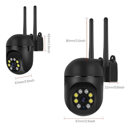 5G Wireless Security System 1080P HD Camera Outdoor Home Night Vision Cam Black - Picture 10 of 12