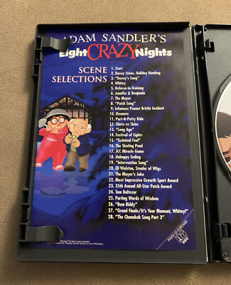 Adam Sandlers Eight Crazy Nights DVD 2003 2-Disc Set Special