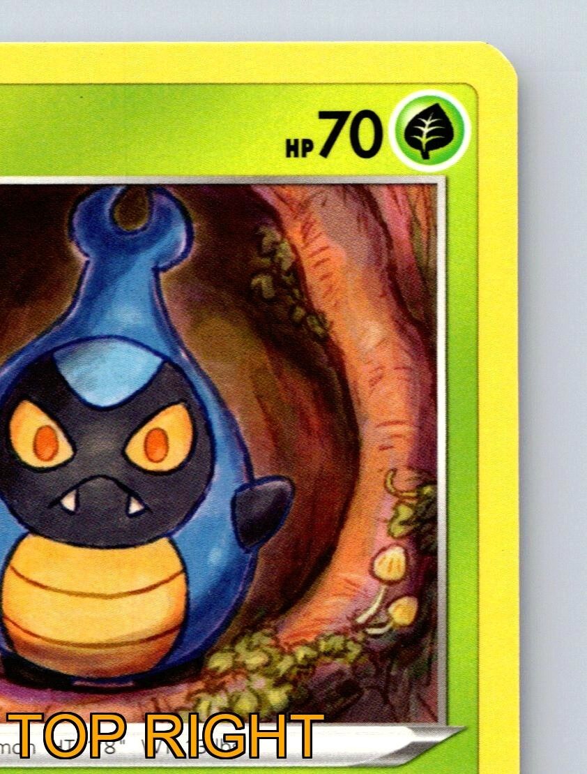 Karrablast HP 70 Peck Attack Basic Green Pokémon Card | eBay